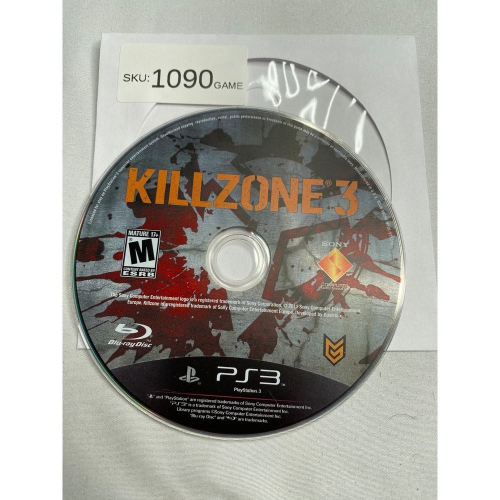 Killzone 3 Sony PlayStation 3